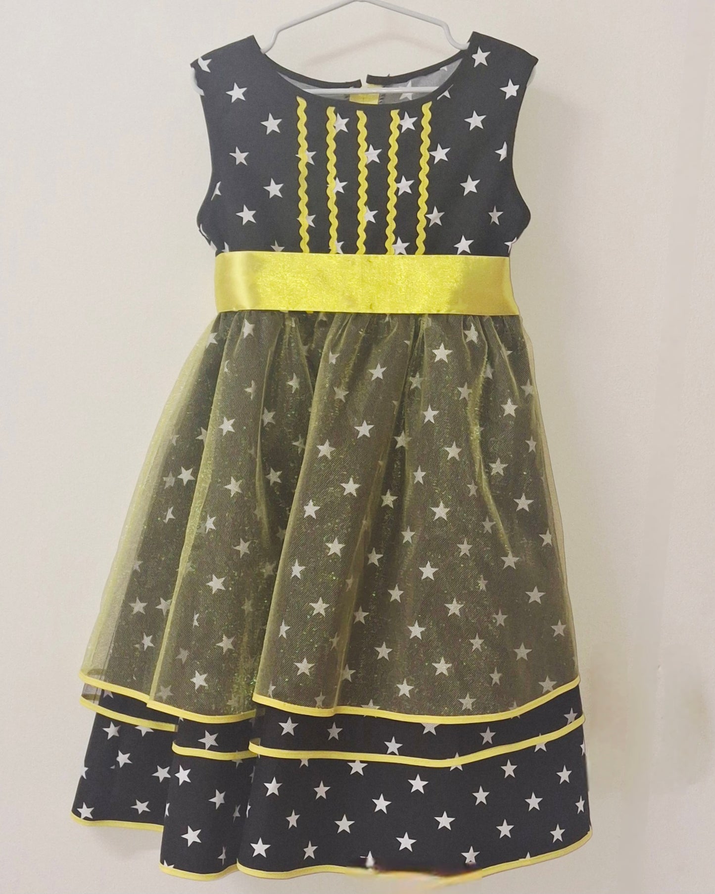 Sophia black/yellow
