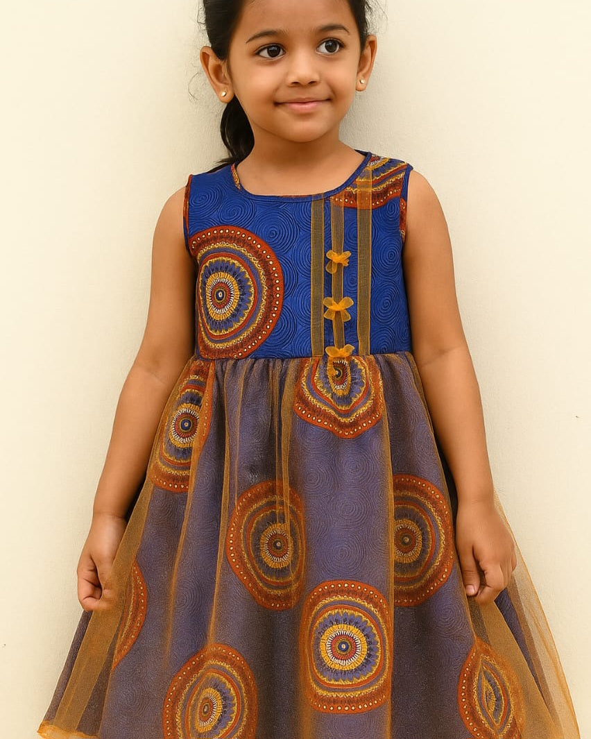 Sophia blue/orange