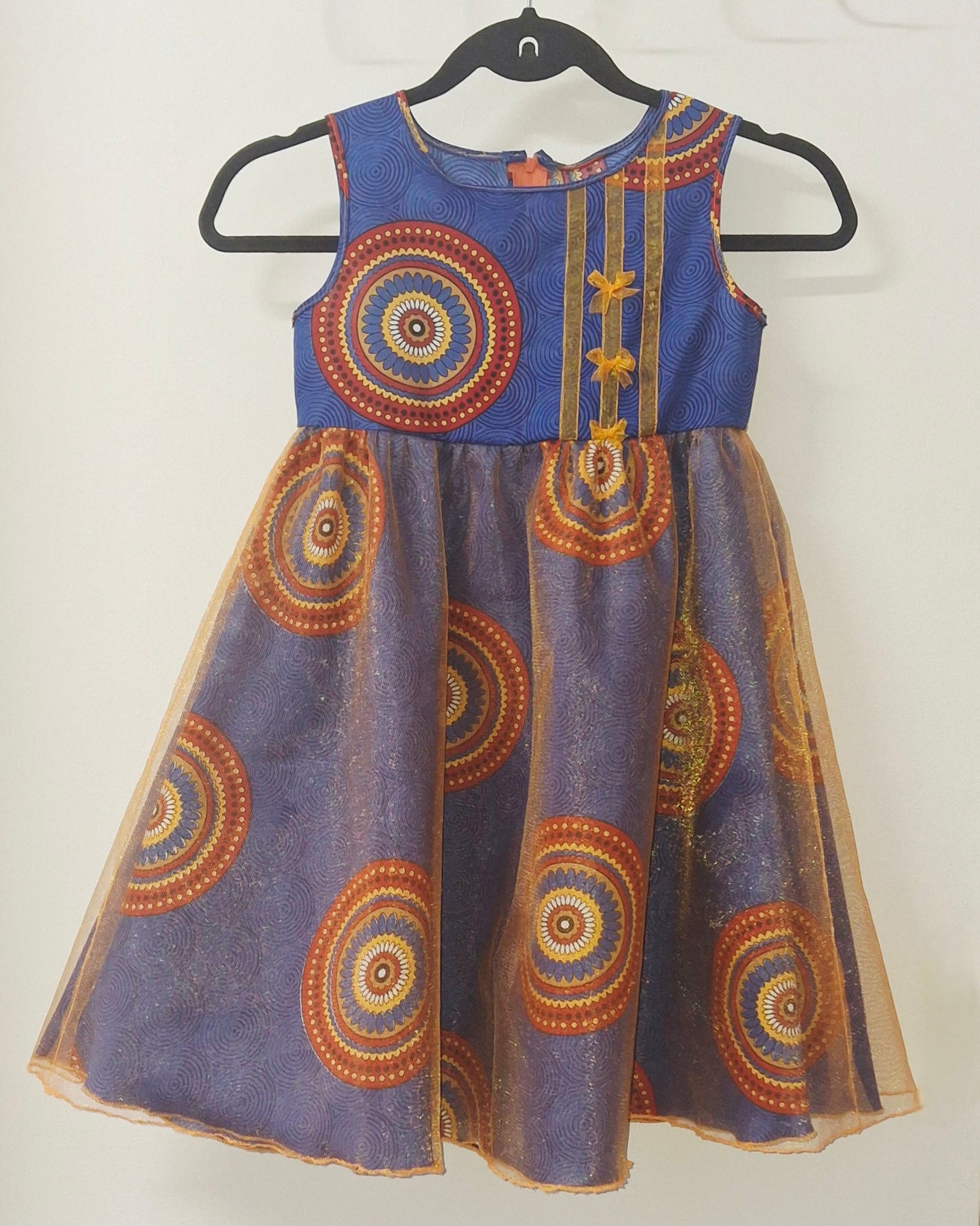 Sophia blue/orange
