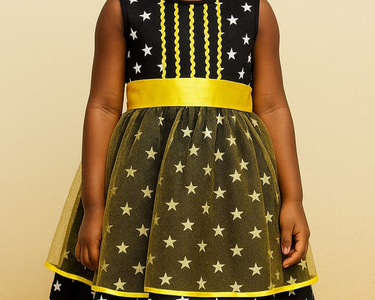 Sophia black/yellow