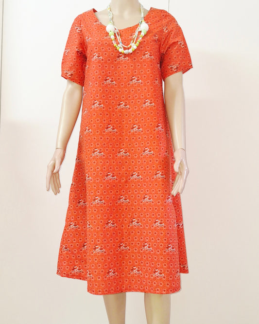 Asanda orange/green