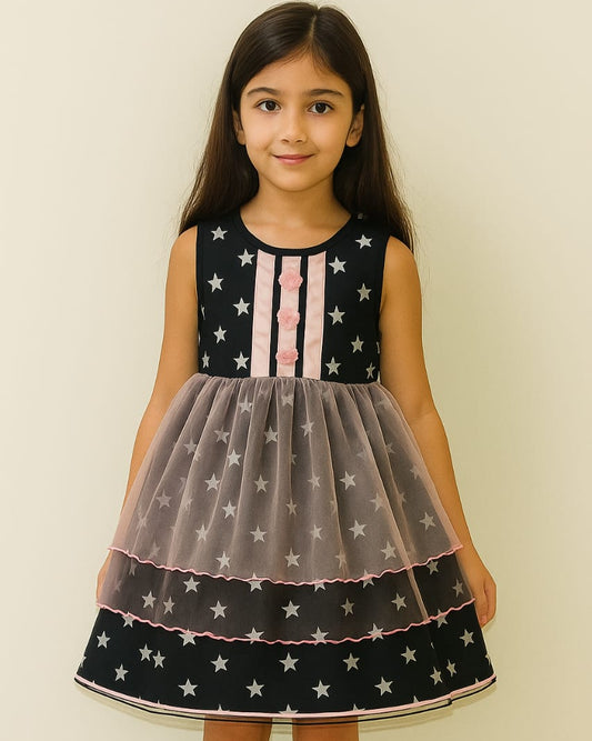 Sophia black/pink