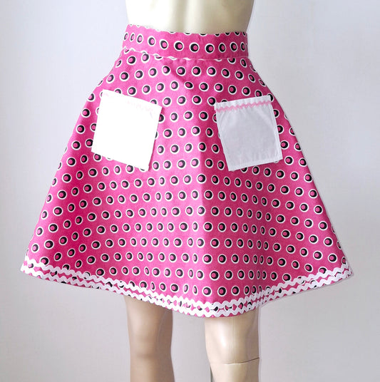 Itumeleng Polka dot/white